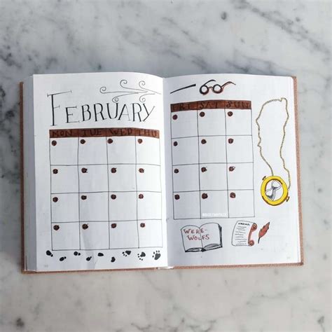 Image result for February Bullet Journal