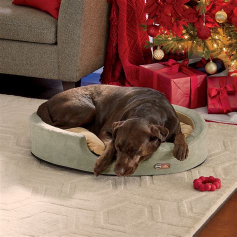 K&H Pet Products Thermo Snuggly Sleeper Oval Pet Bed - Large | Country Door
