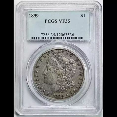 1899 Morgan Silver Dollar PCGS VF-35 - Bob Paul Rare Coins