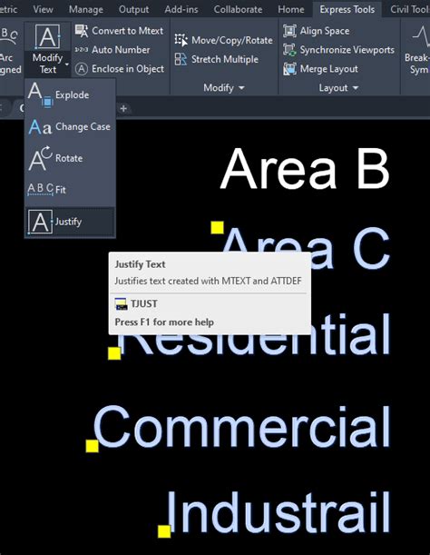 How to Add Text in AutoCAD 2022 的图像结果