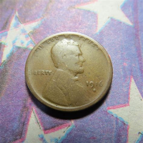 1916-S LINCOLN WHEAT CENT (TEEN CENT FROM WW1 ERA) LOT C610 - For Sale ...