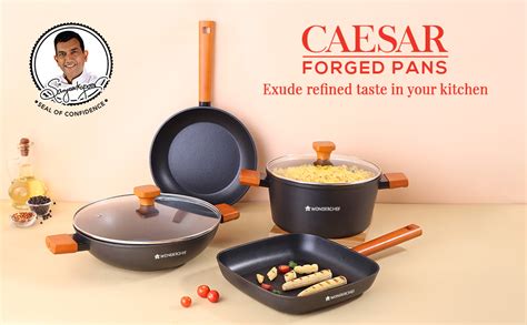 Buy Wonderchef Caesar Forged Virgin Aluminium Casserole with Glass Lid ...