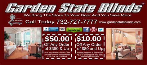 Garden State Blinds | We bring the Store to Your Door and Save You More!