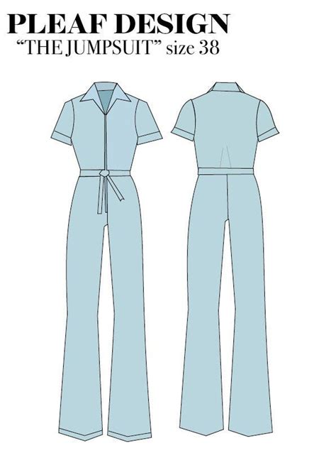 Aviator Jumpsuit Sewing Pattern at David Jeremy blog