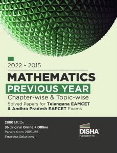 2022 - 2015 Mathematics Previous Year Chapter-Wise?& Topic-Wise Solved ...