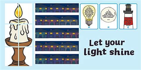 Let Your Light Shine Lesson Display Pack | CfE Resources