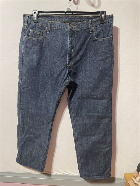 MEMBERS MARK Flannel Lined Blue Denim Jeans mens 40 X… - Gem