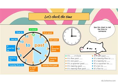what time is it? linking in writing: English ESL powerpoints