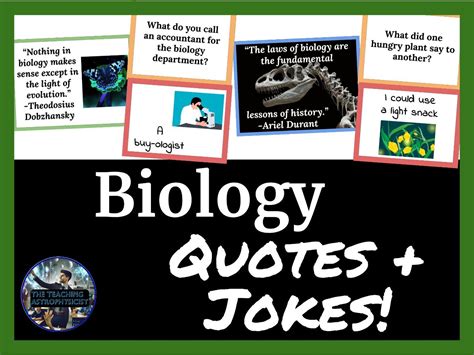 Biology Joke + Quote a day | 32 inspirational accessible quotes | 39 ...