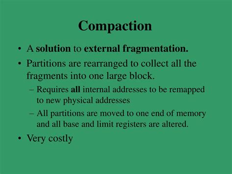 Image result for Memory Compaction