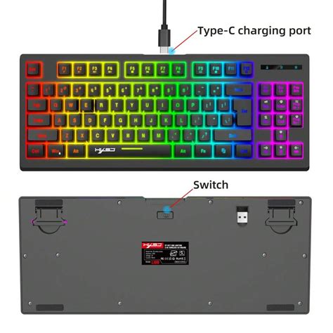 Wireless Computer Keyboard with Lighted Keys 的图像结果