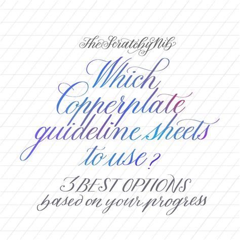 Image result for Copperplate Guide Sheet