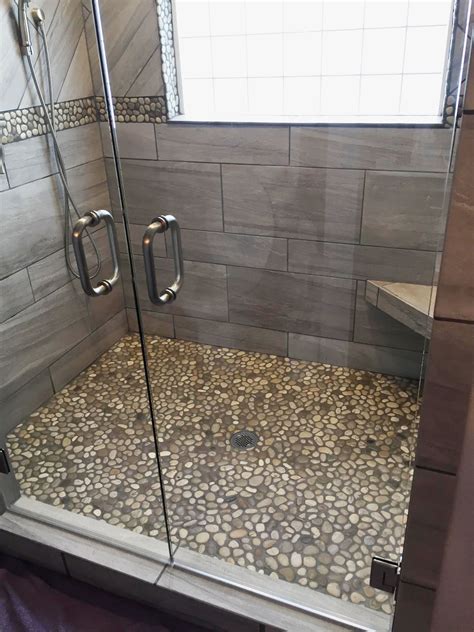 How To Grout Pebble Tile Shower Floor