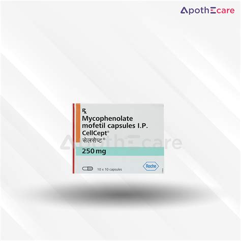 CellCept 500mg Tablet - Transplant Rejection Prevention - Apothecare