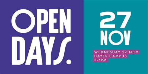 Uxbridge College Open Day at Hayes Campus 27 November 2024, Uxbridge ...