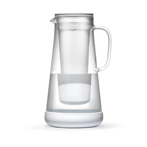 Buy LifeStrawHome - Water Filter Pitcher, 7-Cup, White, Glass with ...