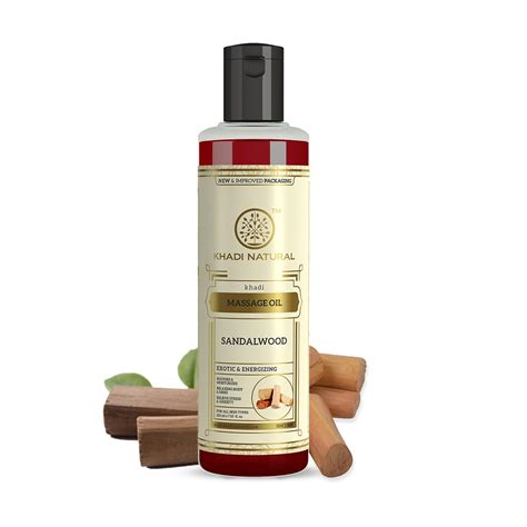 Khadi Natural Sandalwood Massage Oil |Stress relieving properties ...