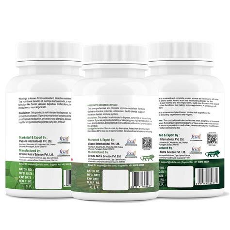 Spirulina, Immunity Booster & Moringa – Complete Daily Nutrition – Oribite