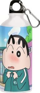 Flipkart.com | Nirmuk Shinchan Cartoon Printed Aluminium Bottle, Sipper ...