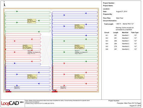 Example Layout & Design Portfolio | Radiant Floor Heating Supplies ...