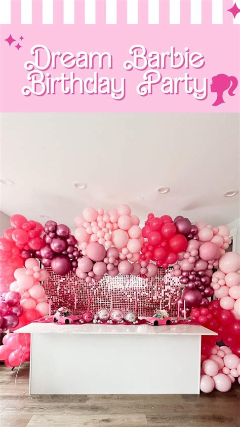 Glamorous Barbie Themed Birthday Party Ideas - Birthday Party Ideas for ...