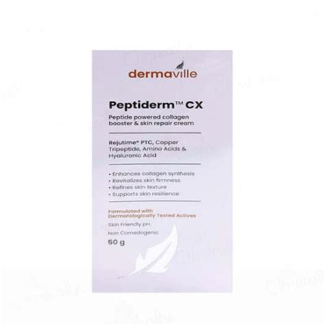 Peptiderm CX Collagen Booster with Peptides & Copper Tripeptide – 50g ...