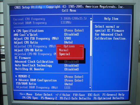 MSI Special BIOS for for AMD 3 core to 4 core