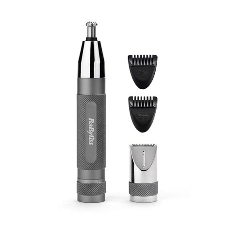 BaByliss Super-X Metal Nose and Ear Hair Trimmer Safe and Smooth ...
