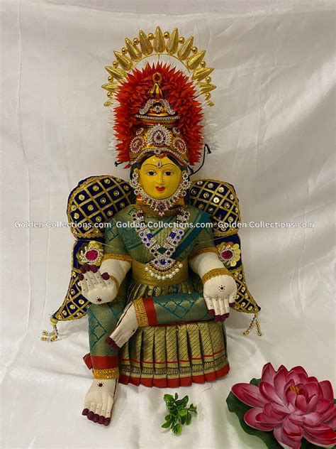 Varalakshmi Amman Idol Full Set 21 in Green VLD002 | Golden Collection ...