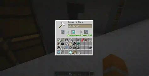 Image result for Minecraft How to Repair Using Anvil