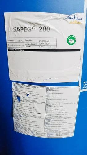 Polyethylene Glycol - Polyethylene Glycol Peg 200 Trader - Retailer ...