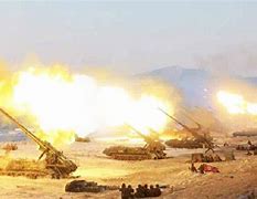 Image result for North Korea artillery fire