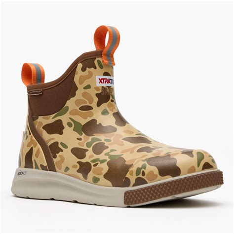 Xtratuf Men's 6" Ankle Deck Sport Boots Duck Camo – Tackle World