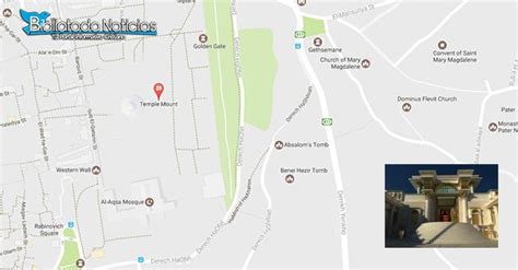 Asombroso!! Google Maps muestra el tercer templo en la cima del Monte ...