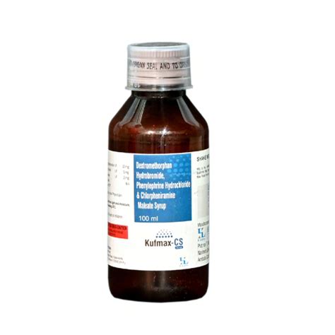 Kufmax CS - Dextromethorphan Hydrobromide, Phenylephrine Hydrochloride ...