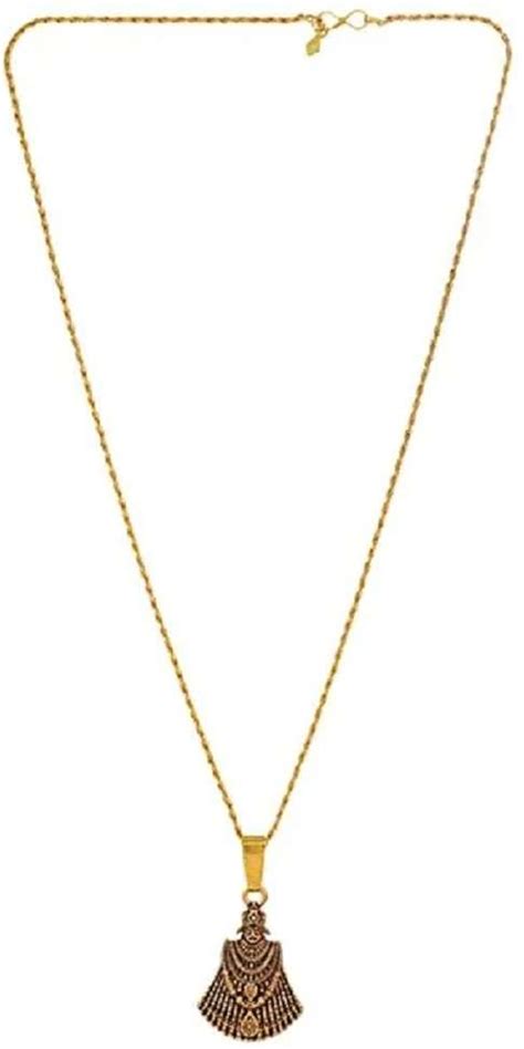 DVM Shri Khatu Shyam ji Pendant Locket Gold-plated Metal Price in India ...