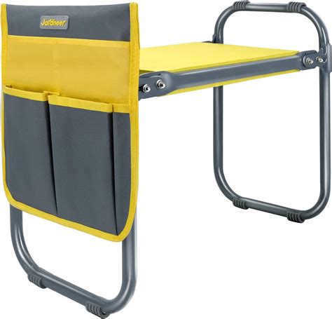 Amazon.com: Jardineer Garden Kneeler and Seat Heavy Duty - Upgraded ...