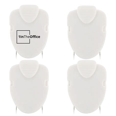 Buy 1InTheOffice Cubicle Clips for Fabric Walls, White Cubicle Wall ...