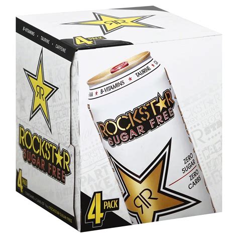 Rockstar Sugar Free Energy Drink Nutrition Facts