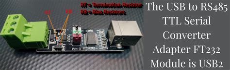 Spoinkky USB to RS485 TTL Serial Converter Adapter FT232 : Amazon.in ...