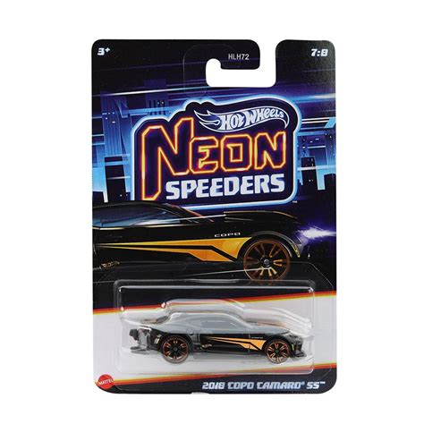 Buy Hot Wheels Neon Speeder 2025 Edition 1:64 Scale 2018 Copo Camaro SS ...