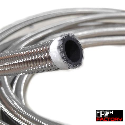 Stainless Steel Braided Hose (10 Foot Roll) - Finish Line Factory