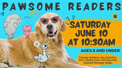 Pawsome Readers - Beginning Reading Program | Safety Harbor Public Library