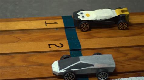 Pinewood Derby Car Waffles