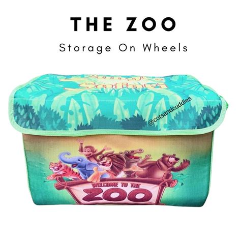 Wheeled Wonderland: Multipurpose Toy Storage Bag (The Zoo) – Cots and ...