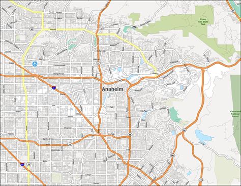 Anaheim Zip Codes Map at Christopher Hannan blog