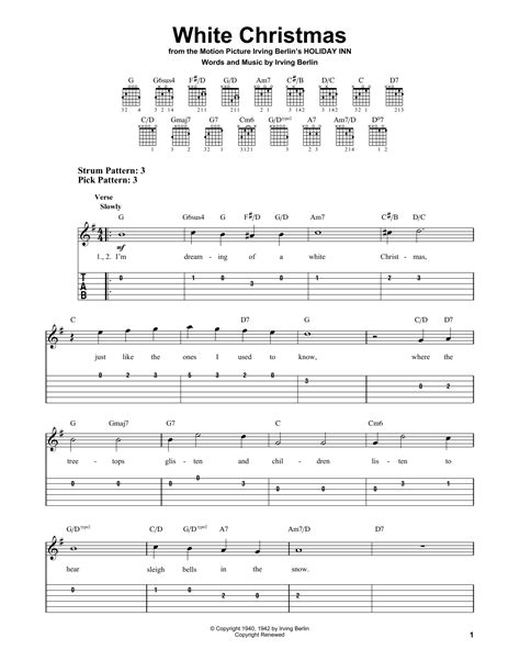 Printable Christmas Songs With Guitar Chords - Printable Free Templates