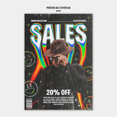 Sales template design | Free PSD