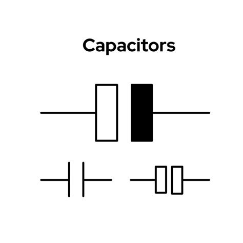 Types Of Capacitors And Their Symbols Basic Electronic Components