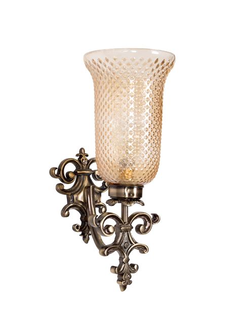 Fos Lighting Spanish antique finished Lustrous Wall Sconce